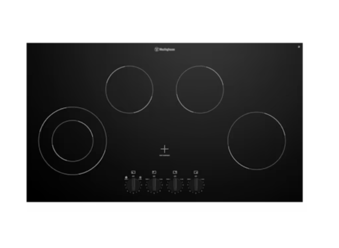 Supply & Install: Westinghouse - 90cm 4 Zone Ceramic Cooktop