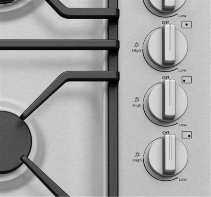 Supply & Install: Westinghouse - 90cm 5 Burner Stainless Steel Gas Cooktop