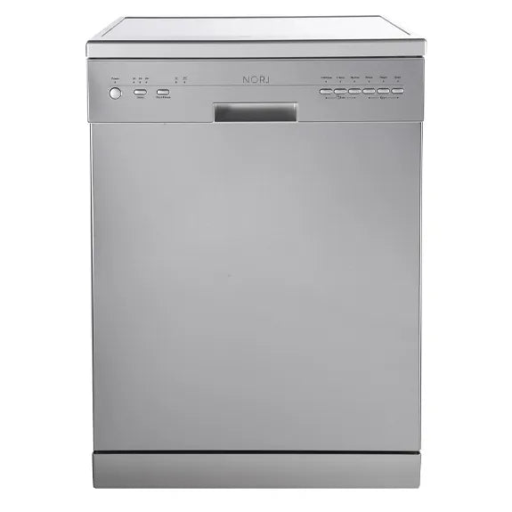 Supply & Install: NORJ - 60cm Freestanding Dishwasher - Stainless Steel
