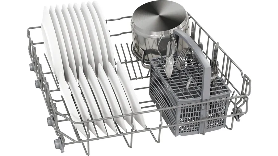 Supply & Install: BOSCH - Series 2 Free-Standing Dishwasher 60cm Brushed Steel Anti-Fingerprint