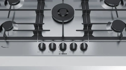 Supply & Install: BOSCH - Series 6 Gas Cooktop 90cm Stainless Steel