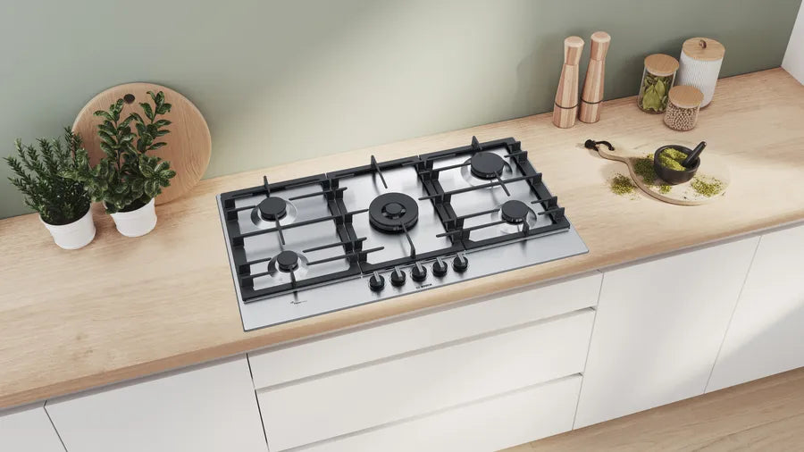 Supply & Install: BOSCH - Series 6 Gas Cooktop 90cm Stainless Steel