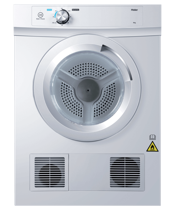 Supply & Install: Haier - 4kg Sensor Vented Dryer