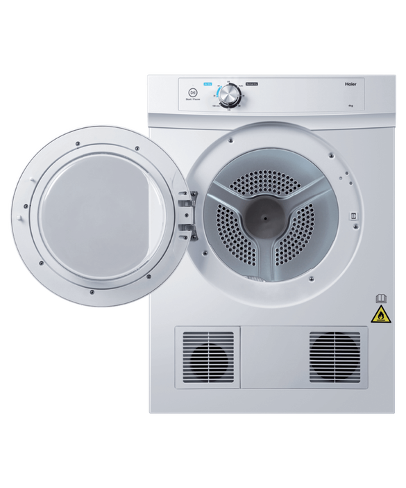 Supply & Install: Haier - 4kg Sensor Vented Dryer